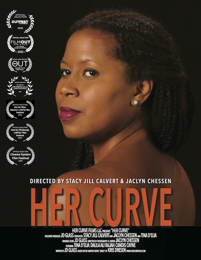Her Curve Poster